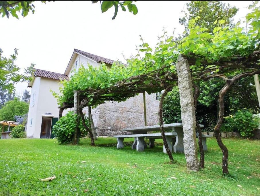 A Vina De Lina. Turismo Rural Con Piscina Y Finca. Pontevedra Kültér fotó