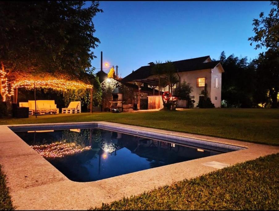 A Vina De Lina. Turismo Rural Con Piscina Y Finca. Pontevedra Kültér fotó