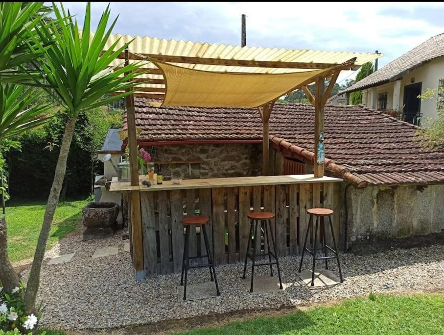 A Vina De Lina. Turismo Rural Con Piscina Y Finca. Pontevedra Kültér fotó